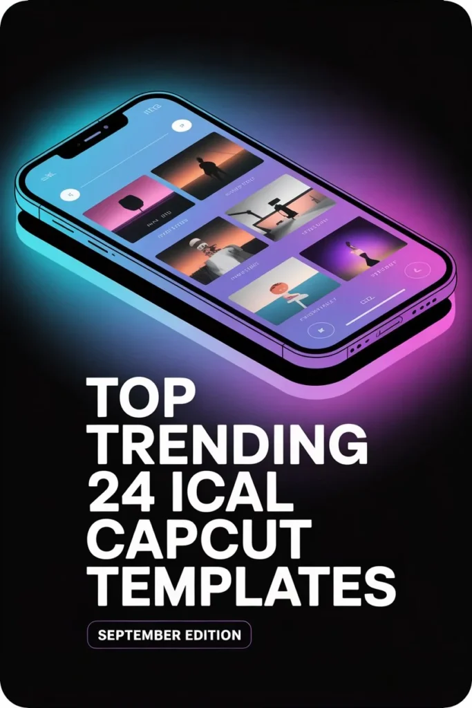 Top Trending 24 ICAL CapCut Templates List 